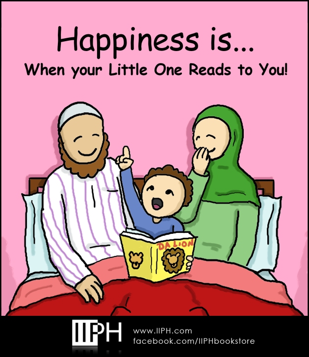 Happiness is... When your Child Reads to You!
